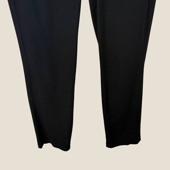 Chico's Travelers Ankle Trousers Black Stretch Material Two Pocket Size 2 (L12) - Picture 5 of 10